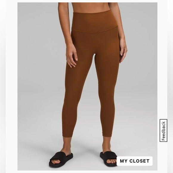 lululemon athletica Pants - Lululemon Align Ribbed Legging. Size 6, 25” inseam